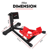 Front Wheel Stand Clamp Chock Motorcycle Stand Trailer Stand Bike
