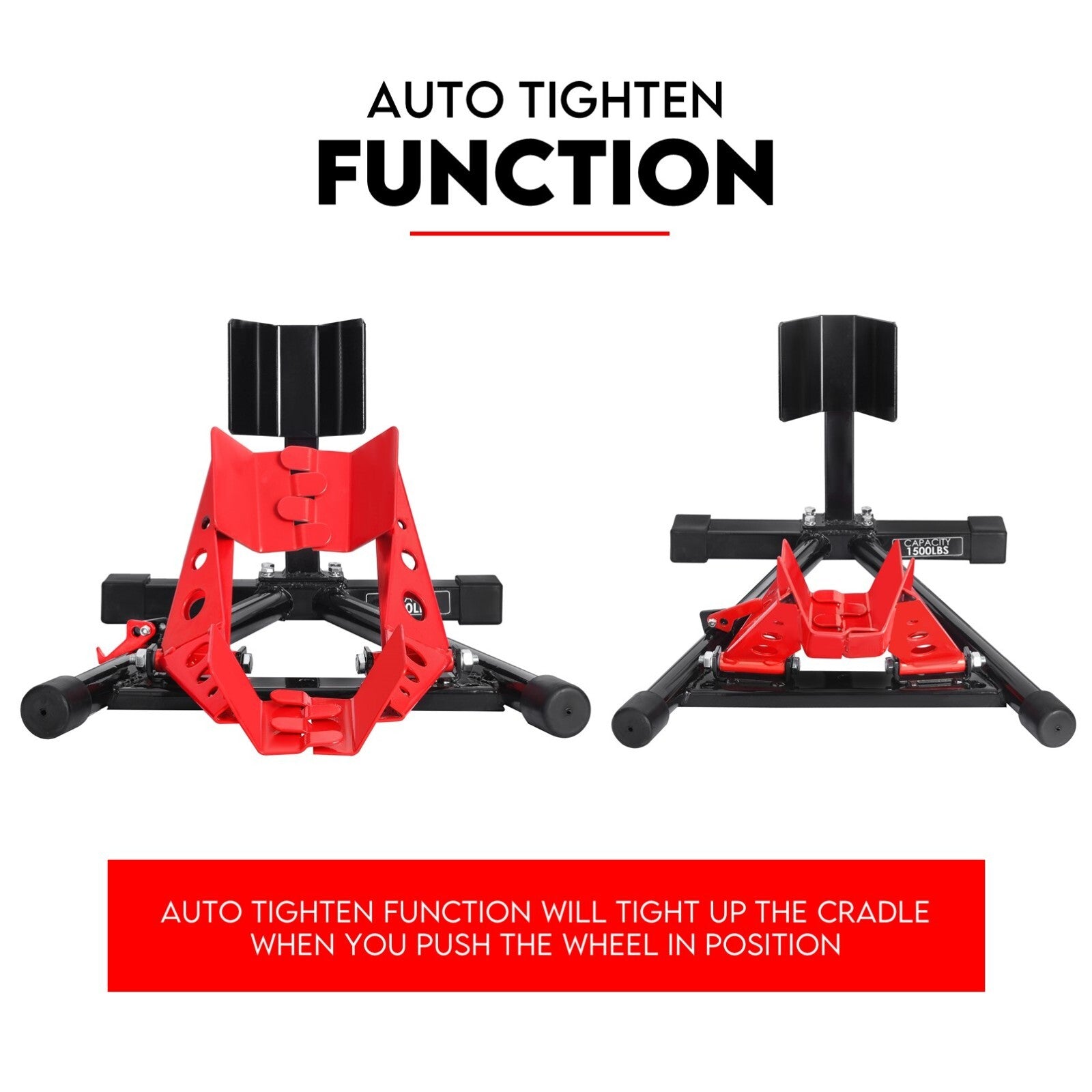 Front Wheel Stand Clamp Chock Motorcycle Stand Trailer Stand Bike