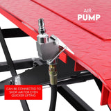 Automotive Lifts & Hoists: Motorcycle Lift 500kg Table Hydraulic Air Bike Jack Mechanic Stand Hoist Lifter