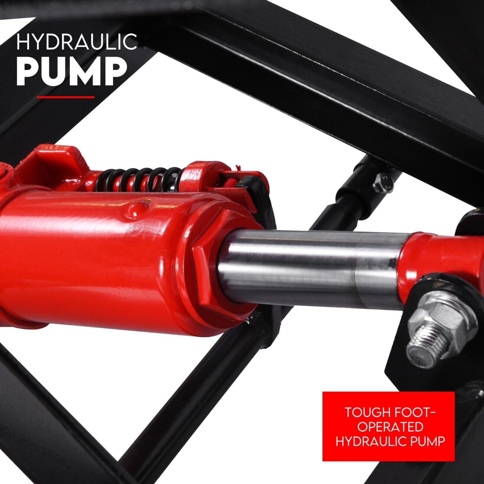 Automotive Lifts & Hoists: Motorcycle Lift Table Hydraulic 500kg Bike Jack Mechanic Stand Hoist Lifter