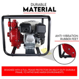 6.5HP Petrol Water Pump Honda GP200 Twin Impeller Irrigation Fire Fighting