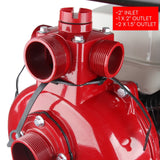Fuel & Exhaust: Fire Fighting Petrol Water Pump GP200 TWIN IMPELLER WITH A HONDA ENGINE