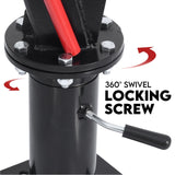 Automotive Lifts & Hoists: Hydraulic Crane 900kg Pickup Swivel Ute Truck Trailer Lift Hoist Winch Haul