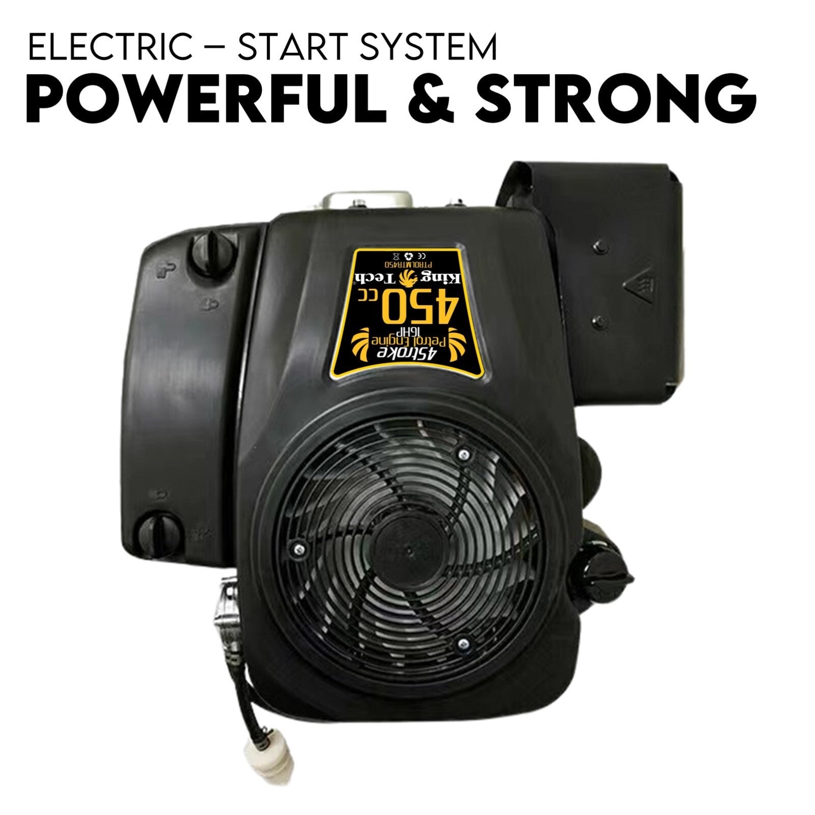 16HP Vertical Shaft Lawn Mower Engine Petrol 4 Stroke Ride on Motor OHV