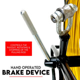 120M×6MM Fish Tape Puller Fiberglass Wire Cable Running Duct Rodder with Wheels