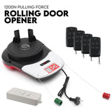 1200N Automatic Roller Door Opener Garage Motor 4x Remote 22m² Rolling