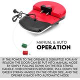 Fence & Gate Accessories: Automatic Roller Door Opener Garage Powerful 1200N Motor Garage 22m2; Rolling AU
