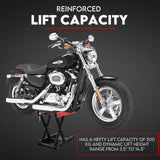 Automotive Lifts & Hoists: Motorcycle Scissor Lift - ATV Jack 500KG