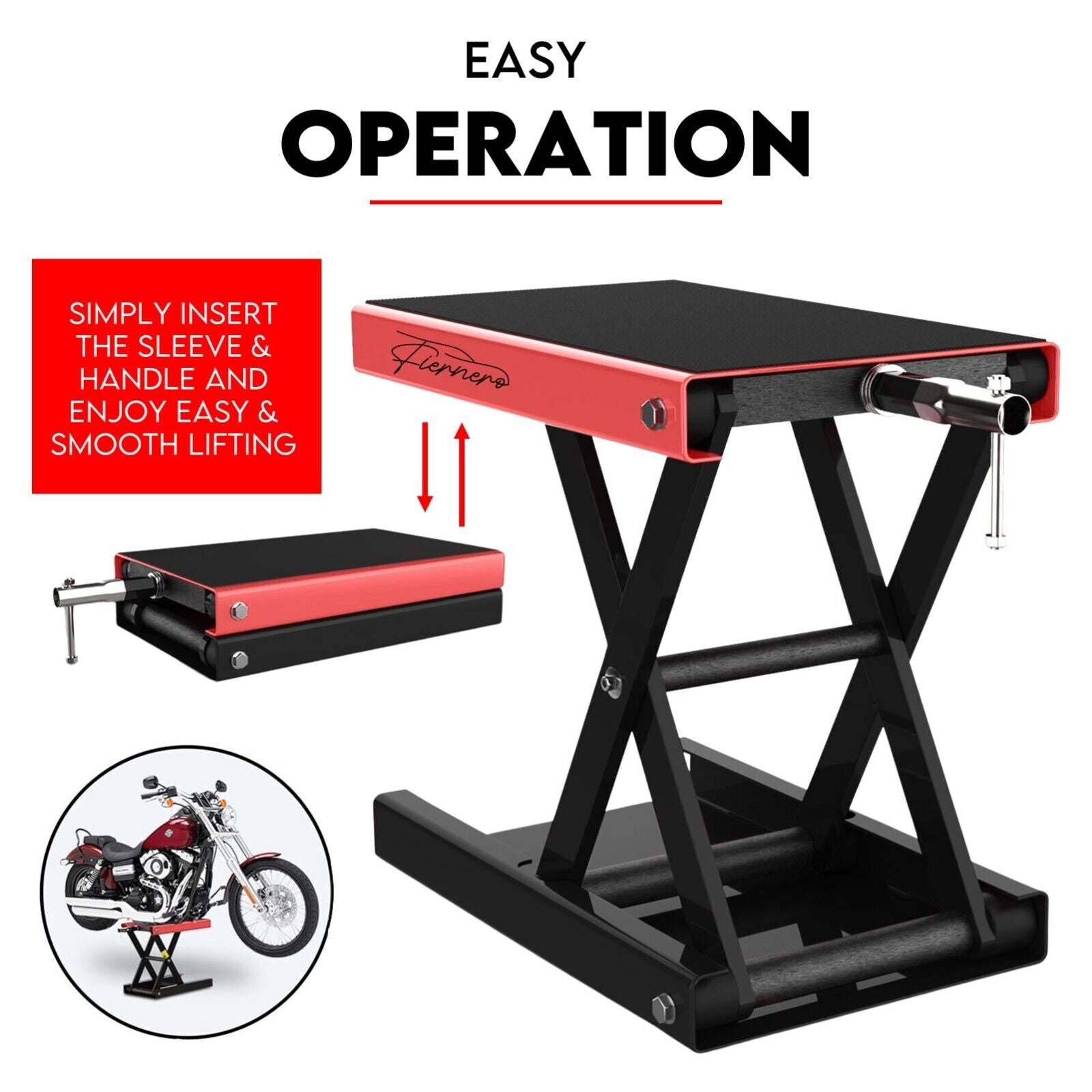 Automotive Lifts & Hoists: Motorcycle Scissor Lift - ATV Jack 500KG