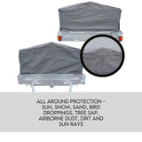 Box Cage Trailer Cover Canvas Tarp for 7x4 600mm High Cage Premium Quality 2 ft