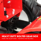 7HP Tiller Cultivator 4 Strokes Rotating Tines Power Handheld Rotary Hoe 4 Blades