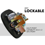 Bicycle Stands & Storage: Whale Tail T Handle Lock Latch Compression Lock Trailer Toolbox Black Chrome