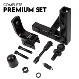 Adjustable Drop Towbar Tow Bar Ball Mount Tongue Hitch Trailer Car 3500KG