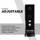 Adjustable Height Tow Hitch Ball Towbar Drop Mount Tongue Trailer Tow Bar 4000KG