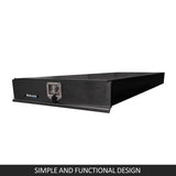 Tool Boxes: Under Tray Body Tool Box Trundle Drawer 1500 Long UTE Truck ToolBox Black