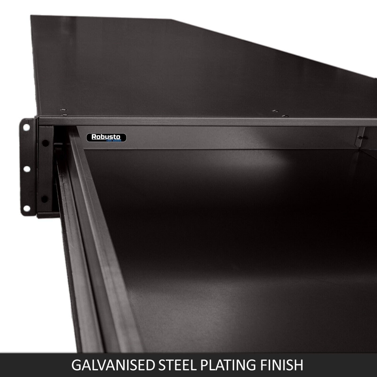 Tool Boxes: Under Tray Body Tool Box Trundle Drawer 1500 Long UTE Truck ToolBox Black