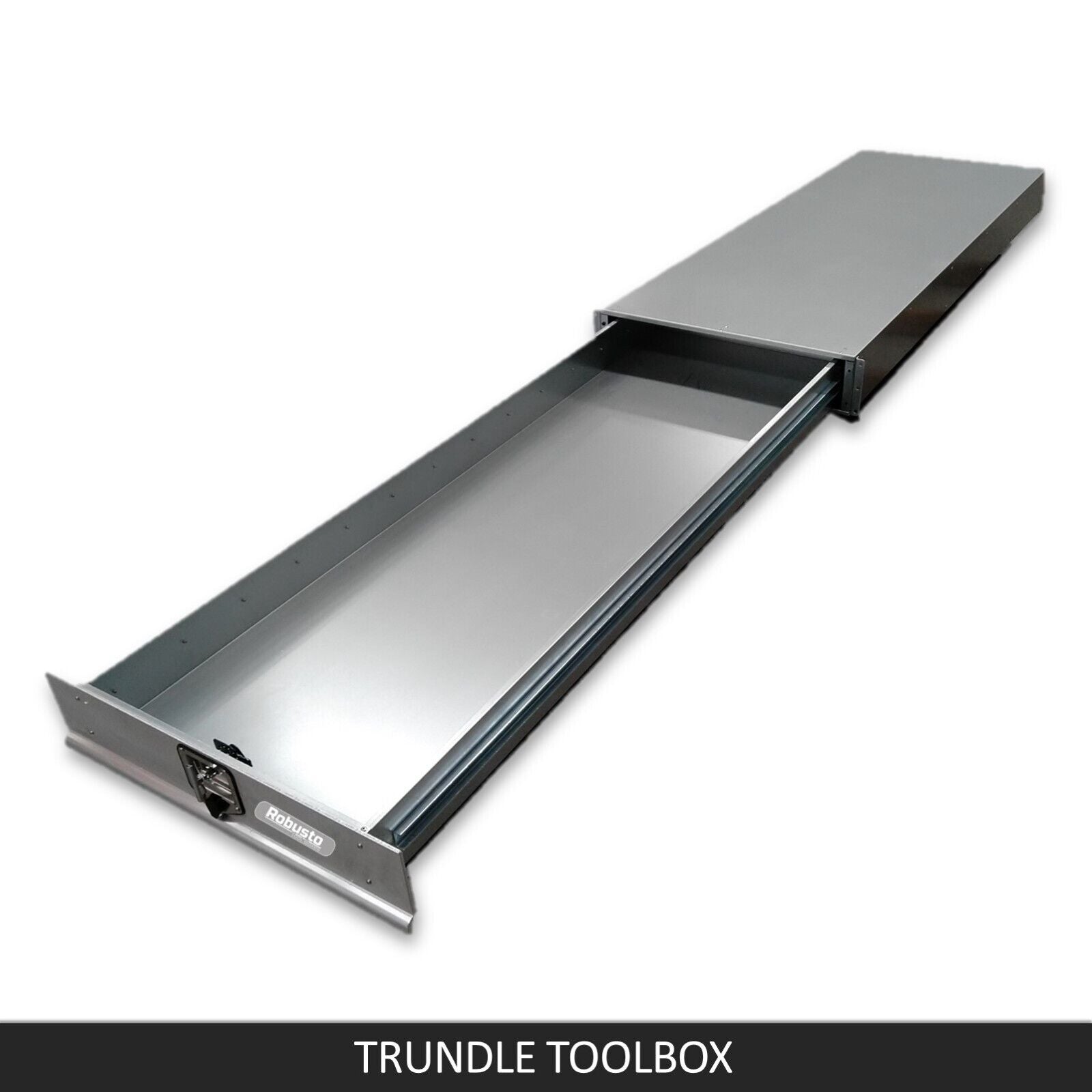 Tool Boxes: Under Tray Tool Box Trundle Drawer 1500 mm UTE Drawer Dual Extra Cab Toolbox