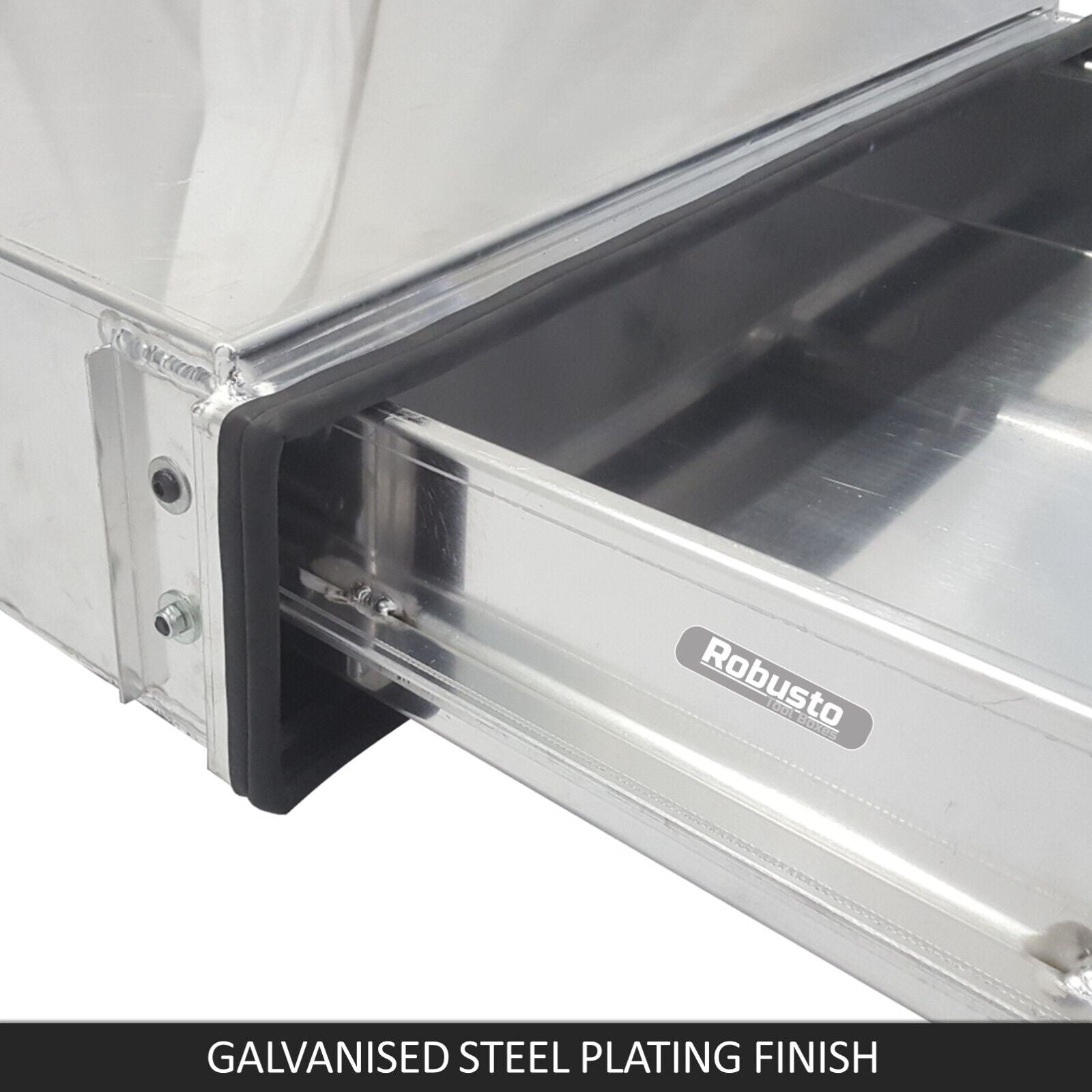 Tool Boxes: Under Tray Tool Box Trundle Drawer 1500 mm UTE Drawer Dual Extra Cab Toolbox