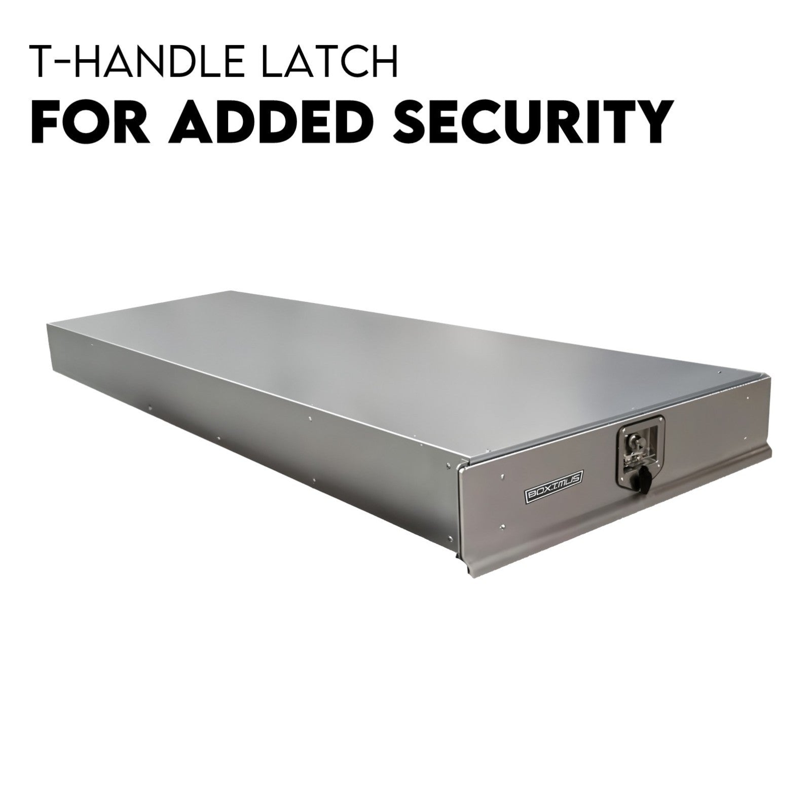 Under Tray Tool Box Trundle Drawer 1500 mm UTE Drawer Dual Extra Cab Toolbox