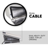 900mm Under Tray Tool Box Pair Aluminium Toolboxes Set Truck Undertray Underbody
