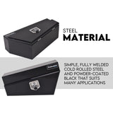 Automotive Repair & Speciality Tools: Under Tray Tool Box Underbody Pair Set 750mm Black Steel