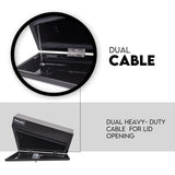 Automotive Repair & Speciality Tools: Under Tray Tool Box Underbody Pair Set 750mm Black Steel