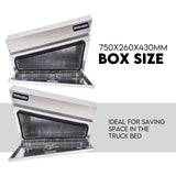 Automotive Repair & Speciality Tools: Under Tray Tool Box Underbody Pair Set 750mm Aluminium