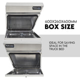 Automotive Repair & Speciality Tools: Under Tray Tool Box Underbody Pair Set 600mm Aluminium