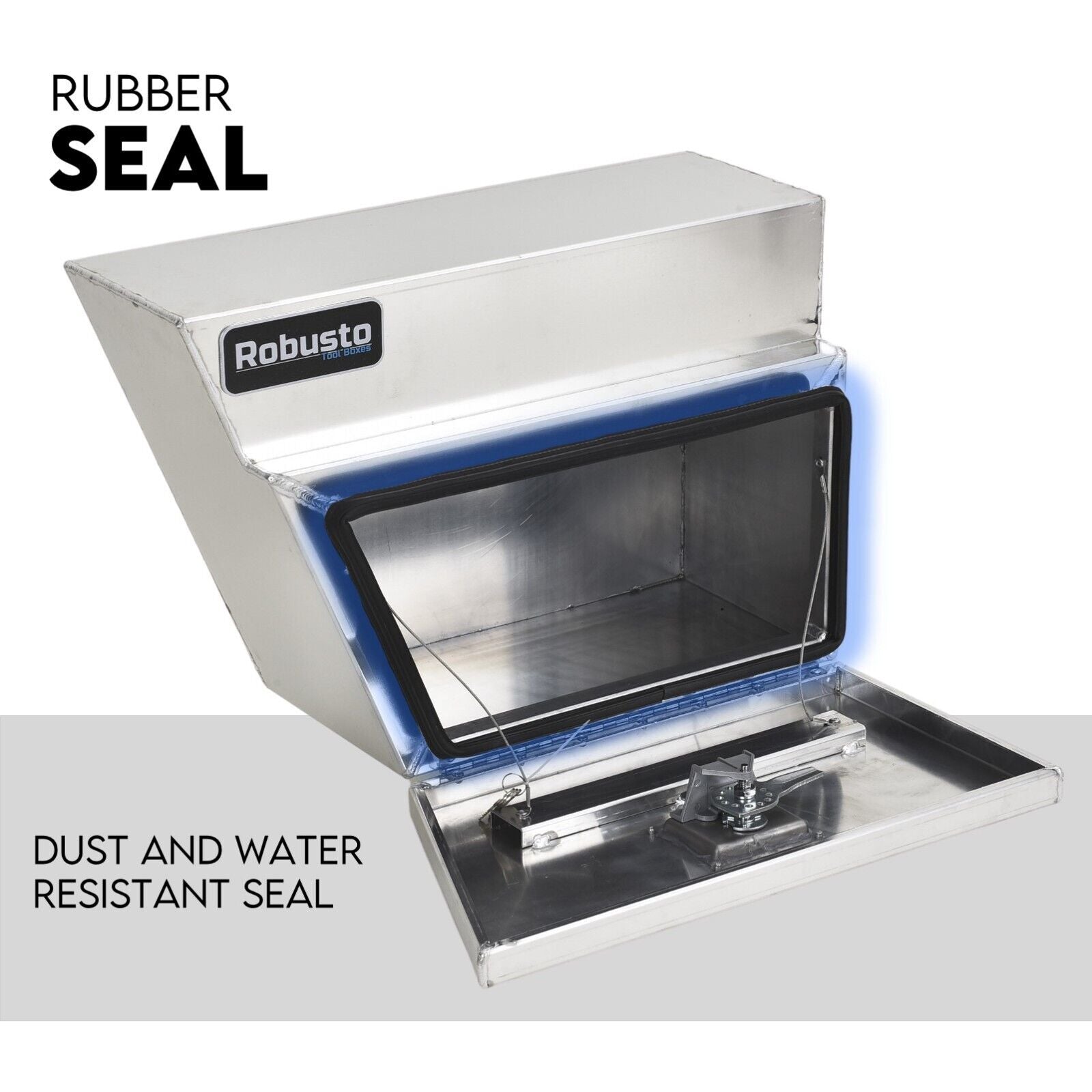 Automotive Repair & Speciality Tools: Under Tray Tool Box Underbody Pair Set 600mm Aluminium