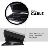 750mm Pair of Under Tray Undertray Tool Box Steel Underbody Toolbox