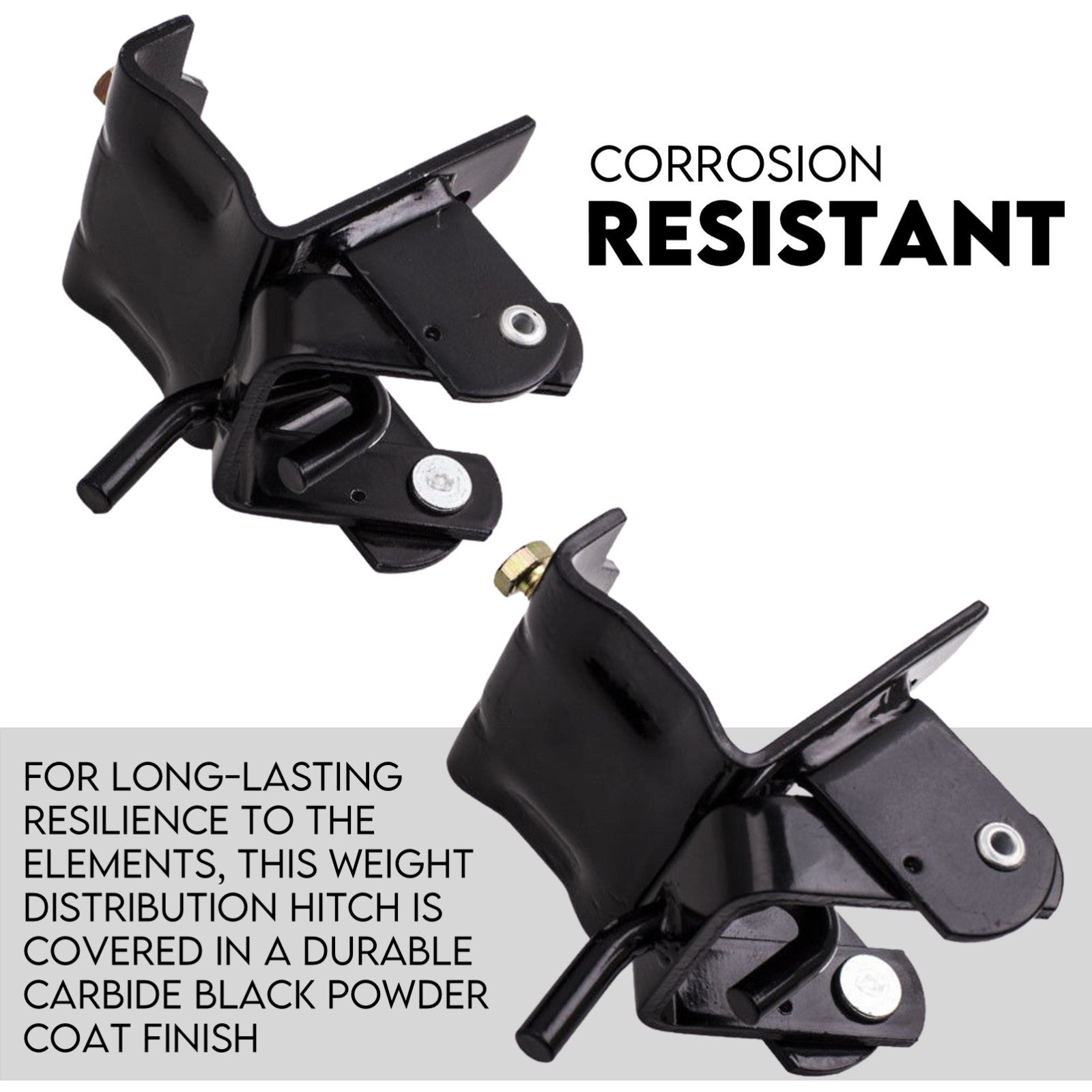 Automotive Repair & Speciality Tools: Weight Distribution Hitch System Load Leveller Caravan Anti Sway Bars 800Lb