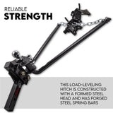 800lbs Weight Distribution Hitch System Load Leveller Caravan Anti Sway Bars