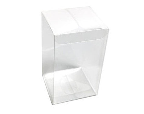 Wedding Favours: 10 Pack of Large Plastic 22x14.5cm Rectangle Cube Box - Exhibition Gift Product Showcase Clear Plastic Shop Display Storage Packaging Box