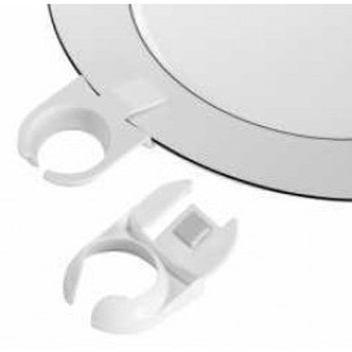 Audio Accessories: 10 Pack Of 75mm White Wine Glass Dinner Lunch Plate Clip Holder - Stand Up Buffet Party  - Promotion Merchandise Gift