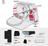 Bicycle Bags: BROTHER BROTHER Bike Travel Bag Case Plane Boat Shipping Transport, Fits Cross Country All Mountain Bike, MTB, TT, Road Triathlon Bike 29er 700c