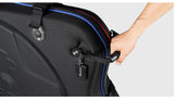 Bicycle Bags: NOOYAH Bike Hard Shell Travel Case EVA Mountain MTB ebike Road Bike 700c Gravel Bike Tourer- BK002 in Black
