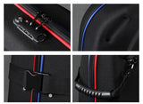 Bicycle Bags: NOOYAH Bike Hard Shell Travel Case EVA Mountain MTB ebike Road Bike 700c Gravel Bike Tourer- BK002 in Black