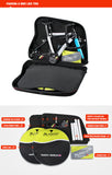 Bicycle Bags: NOOYAH Bike Hard Shell Travel Case EVA Mountain MTB ebike Road Bike 700c Gravel Bike Tourer- BK002 in Black