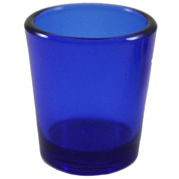40 Pack Blue Glass Votive Tealight Candle Holders House Party Centerpiece Xmas Wedding Decor Glass Candlestick Party Decorations Bridal Baby Shower Event
