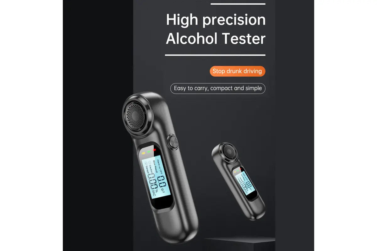 Monitoring & Testing: Breathalyser Breathtester Tester Alcohol Digital Personal Drink Mini Handbag Car - FREE POST
