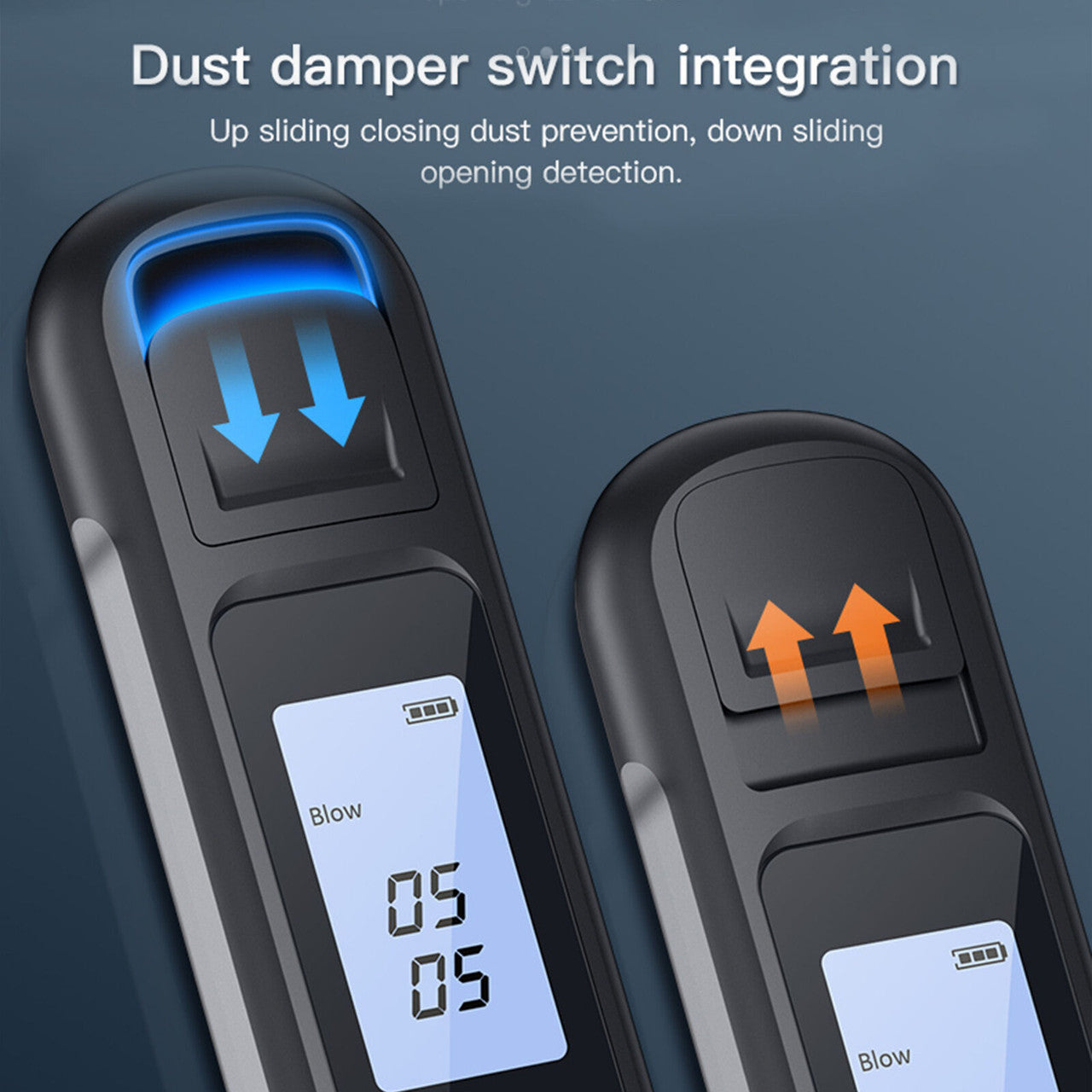 Monitoring & Testing: Alcohol Breathalyzer Drink Tester DUI LCD Breath Analyzer Handbag Pocket Size BLACK - FREE POST