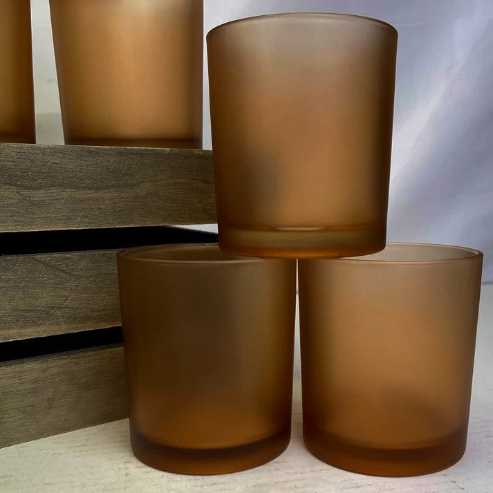 Vases & Table Decor: 20 Pack Brown Frosted Glass Votive Tealight Candle Holders House Party Centerpiece Xmas Wedding Decor Glass Candlestick Party Decorations Bridal Valentines Event