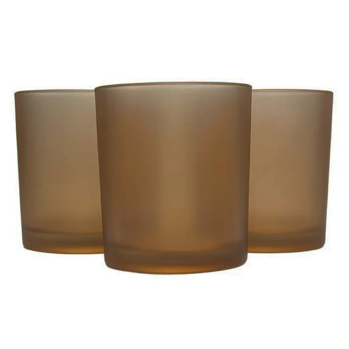 Vases & Table Decor: 20 Pack Brown Frosted Glass Votive Tealight Candle Holders House Party Centerpiece Xmas Wedding Decor Glass Candlestick Party Decorations Bridal Valentines Event