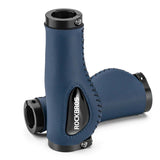 Bicycle Stands & Storage: Deluxe Hand Grips Shock Absorbing Rockbros MTB Mountain Bike Tourer Double Lock BLUE Handlebar Grips Anti-skid 2.22cm