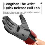 Bicycle Gloves: MTB Heated Gloves XLarge for Mountain Road Bike Breathable Winter Autumn Cycling Camping Running Outdoor Sport Rockbros