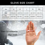 Bicycle Gloves: MTB Heated Gloves XLarge for Mountain Road Bike Breathable Winter Autumn Cycling Camping Running Outdoor Sport Rockbros