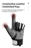 Bicycle Gloves: MTB Heated Gloves XLarge for Mountain Road Bike Breathable Winter Autumn Cycling Camping Running Outdoor Sport Rockbros