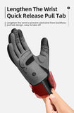 Bicycle Gloves: MTB Heated Gloves XLarge for Mountain Road Bike Breathable Winter Autumn Cycling Camping Running Outdoor Sport Rockbros
