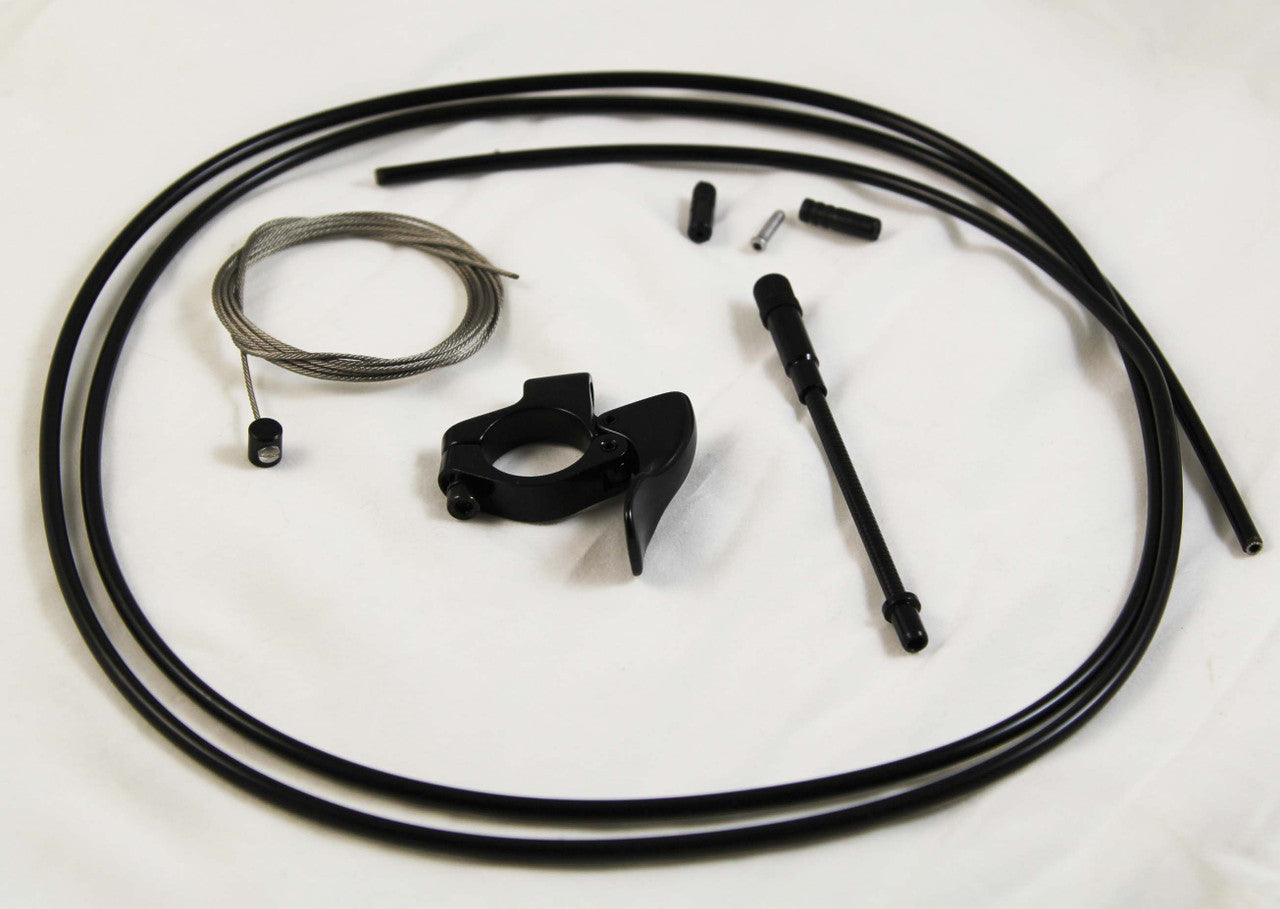Bicycle Parts: Satori Mountain Bike Height Adjustable Seatpost Internal Cable 30.9 Diameter 150mm Travel