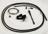 Bicycle Parts: Satori Mountain Bike Height Adjustable Seatpost Internal Cable 30.9 Diameter 150mm Travel
